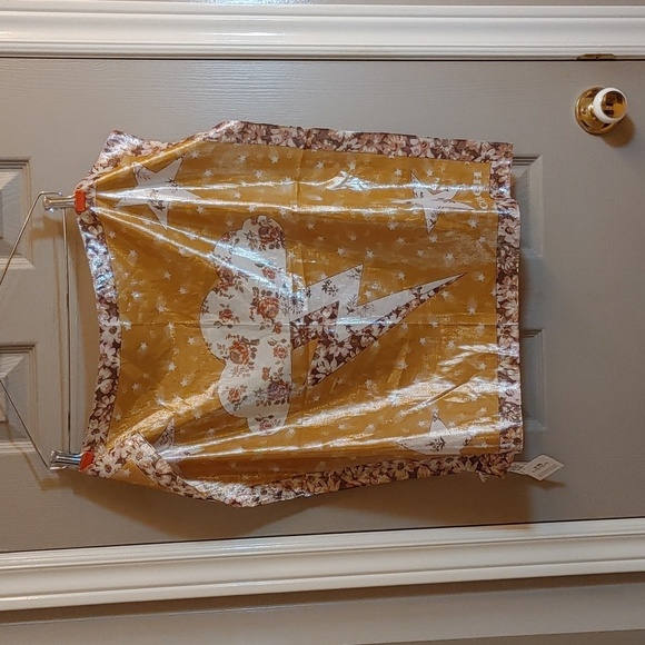 NWT COACH GLAM ROCK LAME BANDANA ONE SIZE - Picture 3 of 10